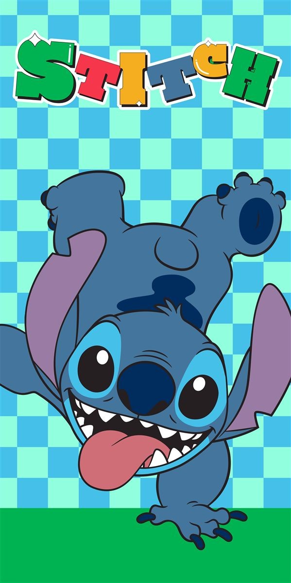 Πετσέτα Θαλάσσης Quick Dry Disney Home Lilo & Stitch 186 70X140 Aqua-Sky Blue 100% Microfiber 5181325