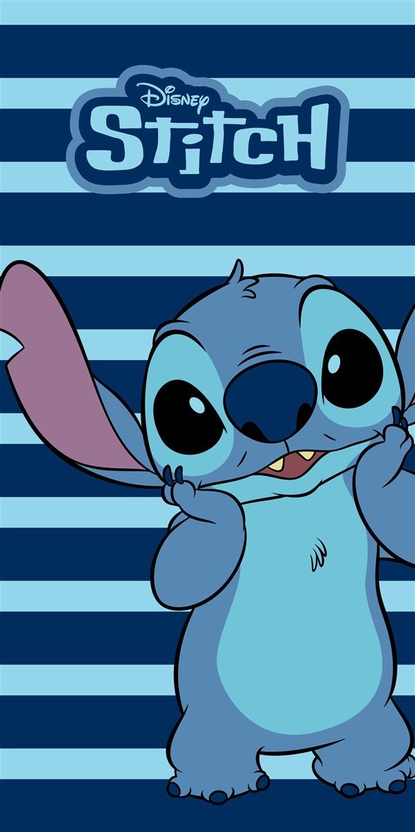 Πετσέτα Θαλάσσης Quick Dry Disney Home Lilo & Stitch 187 70X140 Dark Blue 100% Microfiber 5181327