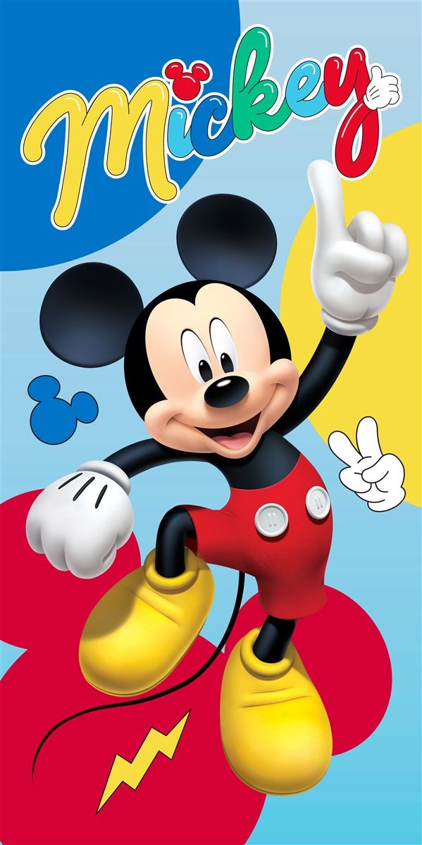 Πετσέτα Θαλάσσης Quick Dry Disney Home Mickey 179 70X140 Sky Blue 100% Microfiber 5181317