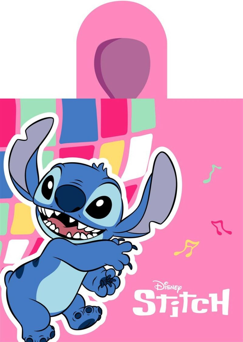 Πόντσο Θαλάσσης Quick Dry Disney Home Lilo & Stitch 275 50X100 Pink 100% Microfiber 5181357