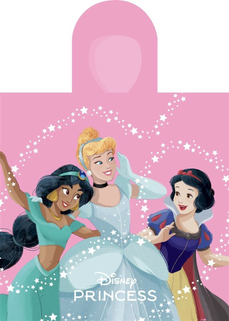 Πόντσο Θαλάσσης Quick Dry Disney Home Princess 192 50X100 Baby Pink 100% Microfiber 5181345