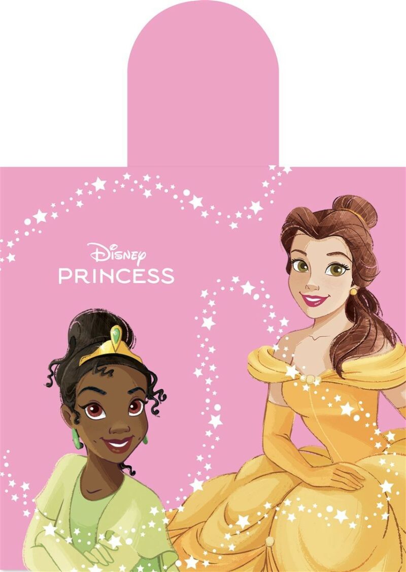 Πόντσο Θαλάσσης Quick Dry Disney Home Princess 192 50X100 Baby Pink 100% Microfiber 5181346