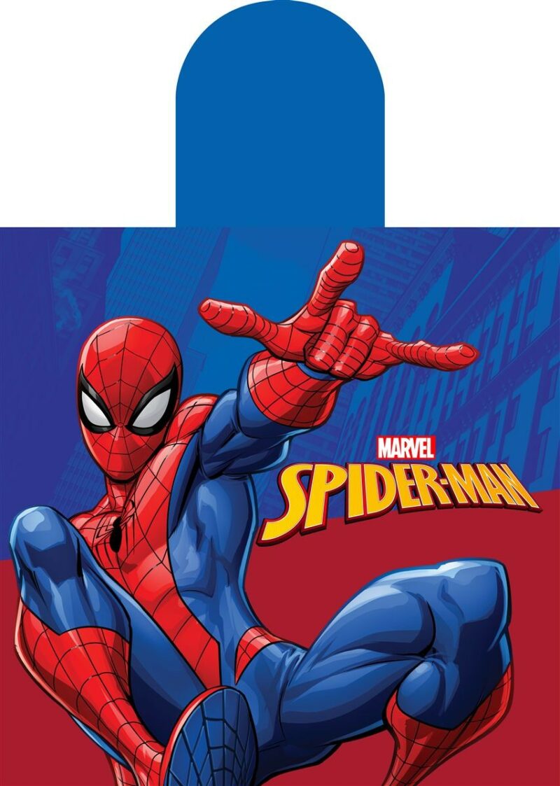 Πόντσο Θαλάσσης Quick Dry Marvel Spider-Man 197 50X100 Blue 100% Microfiber 5181349