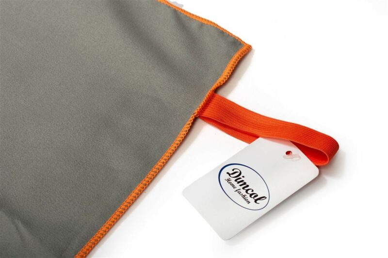 Πετσέτα Θαλάσσης Quick Dry 80×160 Grey-Orange 90/10 Polyester/Polyamide 5391590