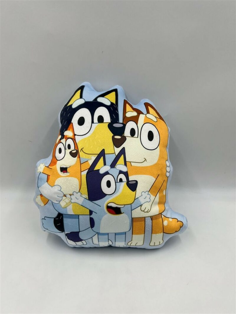 Μαξιλάρι 3D BBC Studios Bluey 620 35 cm Sky Blue 100% Velboa 5377160