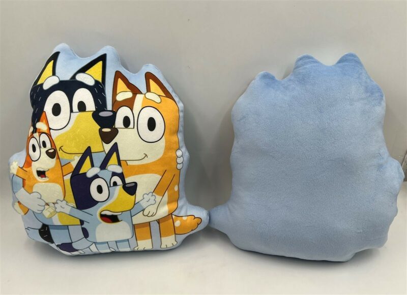 Μαξιλάρι 3D BBC Studios Bluey 620 35 cm Sky Blue 100% Velboa 5377161