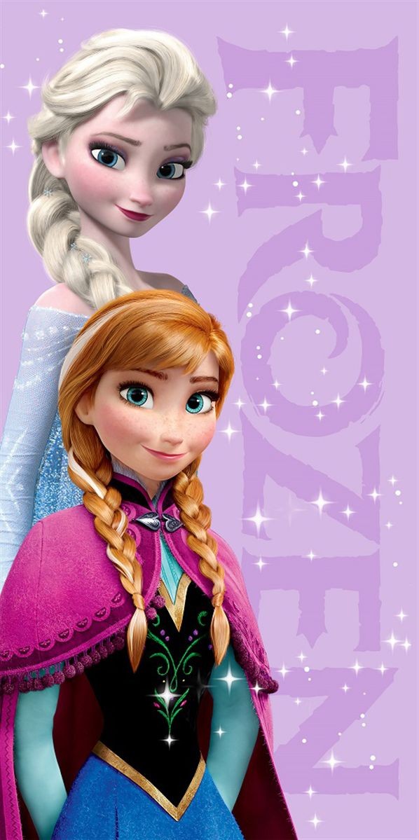 Πετσέτα Θαλάσσης Quick Dry Disney Home Frozen 371 70X140 Lilac 100% Microfiber 5406509
