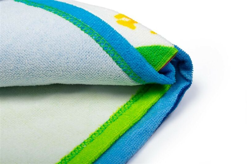 Πετσέτα Θαλάσσης Quick Dry Disney Home Lilo & Stitch 086 70X140 Blue-Green 100% Microfiber 5406533