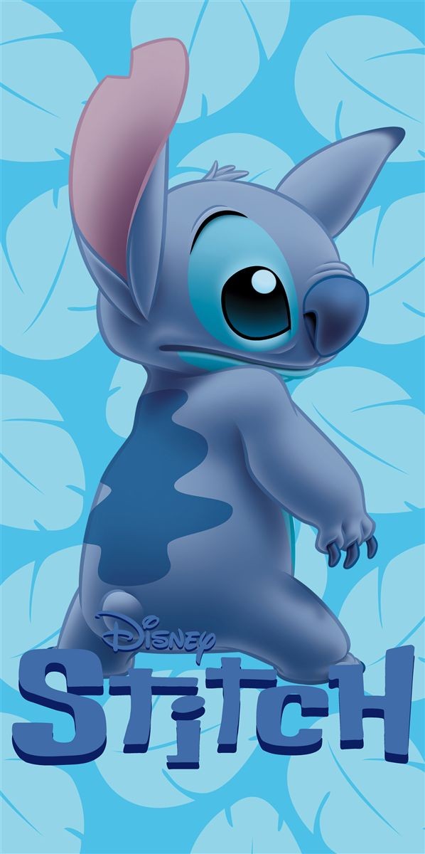 Πετσέτα Θαλάσσης Quick Dry Disney Home Lilo & Stitch 544 70X140 Sky Blue 100% Microfiber 5406538