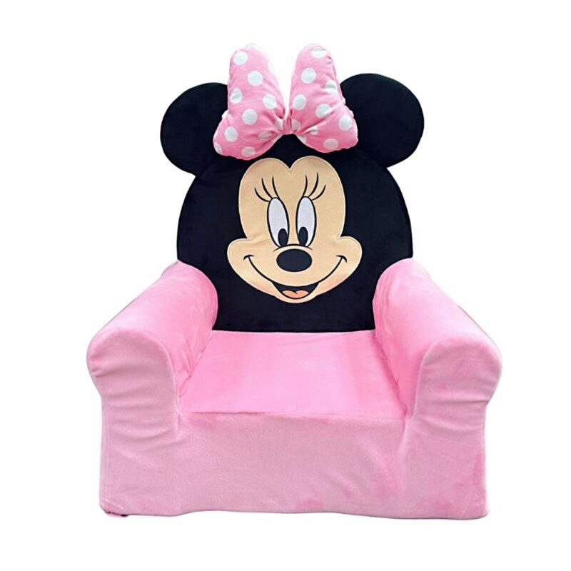 Πολυθρόνα Disney Home Minnie 49 34x47x48 Pink-Black 100% Velboa 5558540