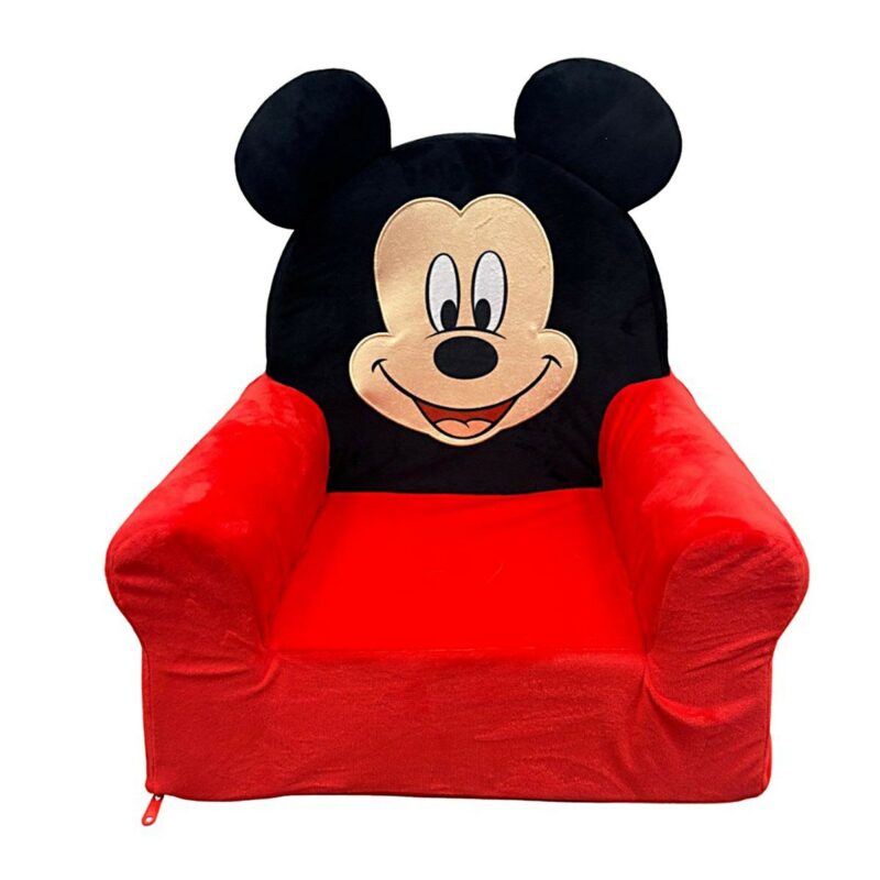 Πολυθρόνα Disney Home Mickey 48 34x47x48 Red-Black 100% Velboa 5558546