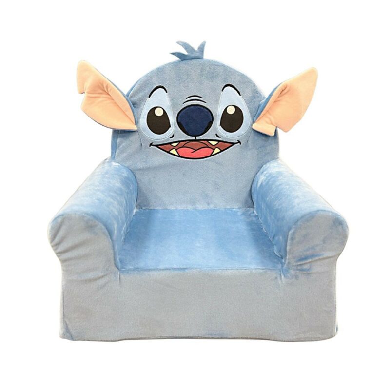 Πολυθρόνα Disney Home Stitch 46 34x47x48 Sky Blue 100% Velboa 5558542