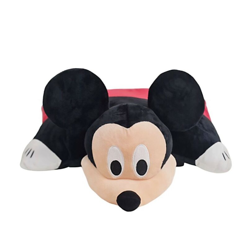 Μαξιλάρι – Λούτρινο 2 σε 1 Disney Home Mickey 87 45X28 Black-Red 100% Polyester 5597958