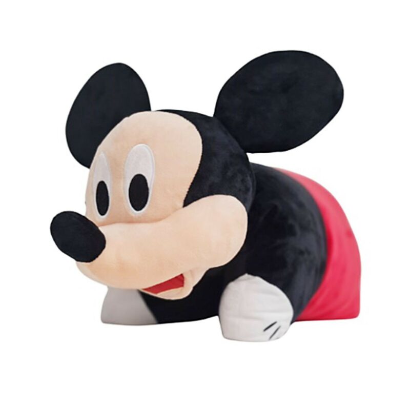 Μαξιλάρι – Λούτρινο 2 σε 1 Disney Home Mickey 87 45X28 Black-Red 100% Polyester 5597960