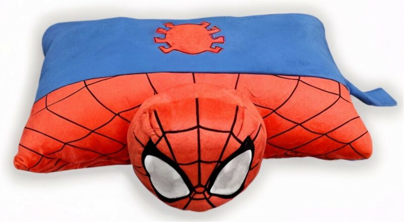 Μαξιλάρι – Λούτρινο 2 σε 1 Marvel Spider-Man 89 45X28 Red-Blue 100% Polyester 5597963