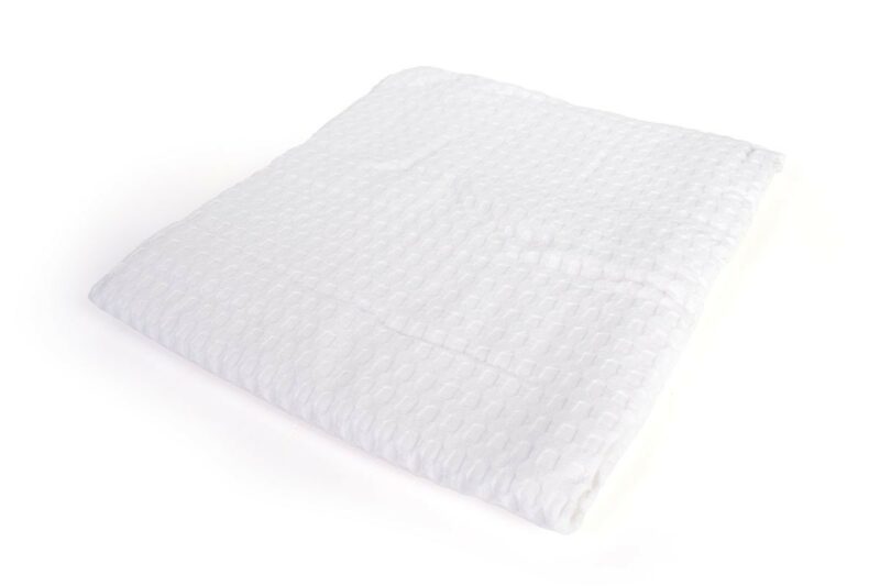Κουβέρτα Πικέ bebe Μονόχρωμη 325 gr/m² 85×110 White 100% Cotton 5629127