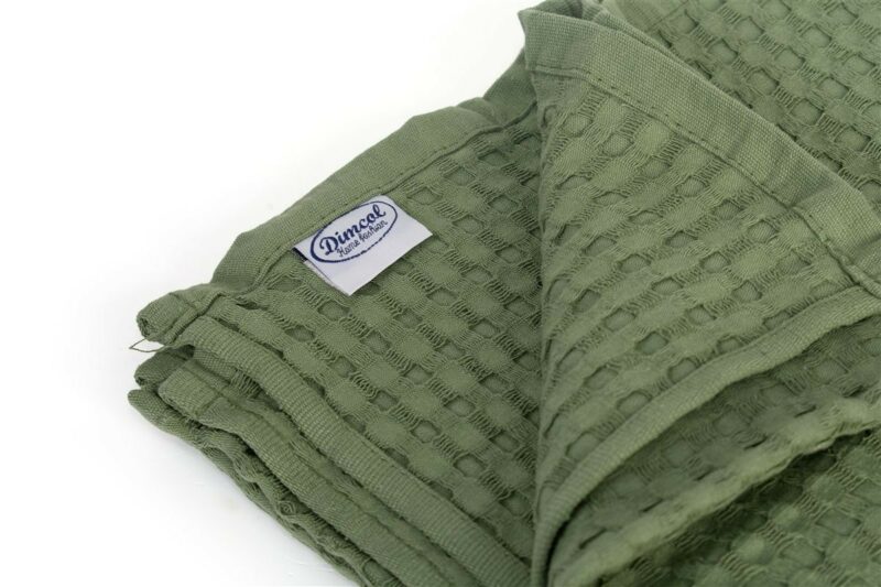 Κουβέρτα Πικέ bebe Μονόχρωμη 325 gr/m² 125×150 Olive 100% Cotton 5629137