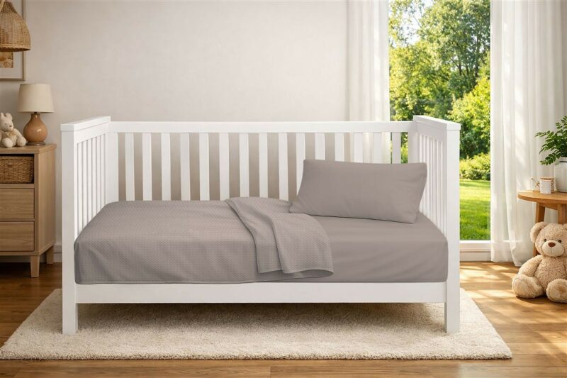 Κουβέρτα Πικέ bebe Μονόχρωμη 325 gr/m² 125×150 Elephant 100% Cotton 5642382