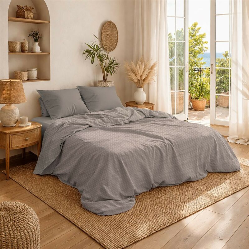 Κουβέρτα Πικέ Μονόχρωμη 325 gr/m² 225×270 Elephant 100% Cotton 5642368