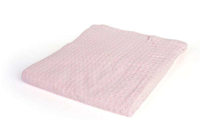 Κουβέρτα Πικέ bebe Μονόχρωμη 325 gr/m² 85×110 English Rose 100% Cotton 5652329
