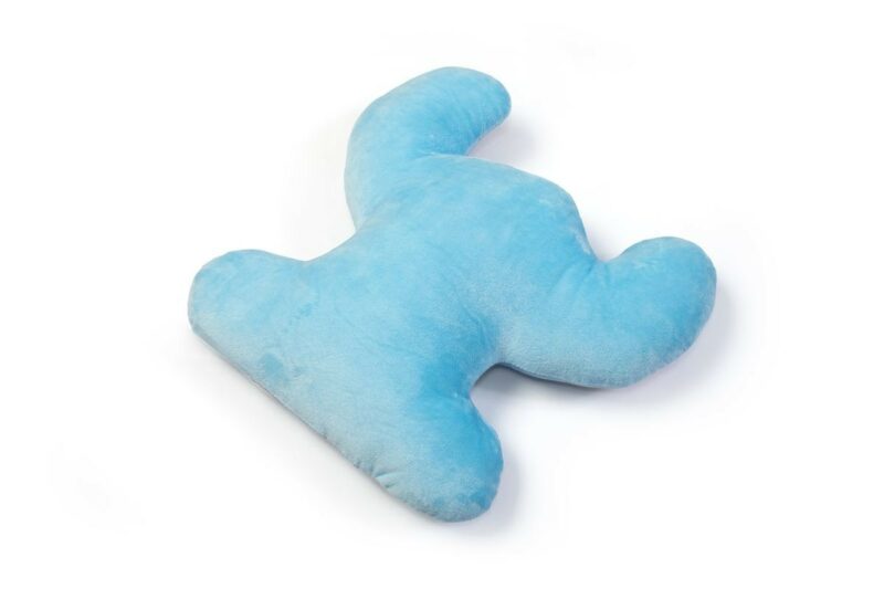 Μαξιλάρι 3D Disney Home Stitch 350 35 cm Sky Blue 100% Velboa 5666016
