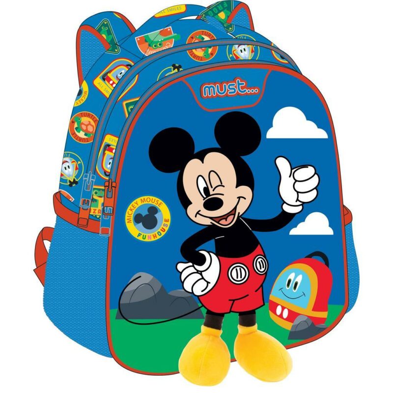 Σχολική Tσάντα Πλάτης Νηπίου Mickey Mouse Adventure Seeker Must 000563361 045-0000-3361