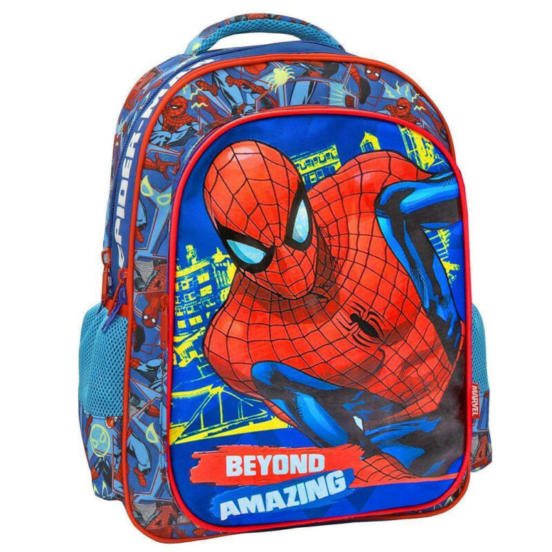Τσάντα Πλάτης Δημοτικού Spiderman Must 000508087