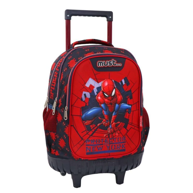 Τσάντα Πλάτης Τρόλεϊ Δημοτικού Spiderman New York Must 000508119