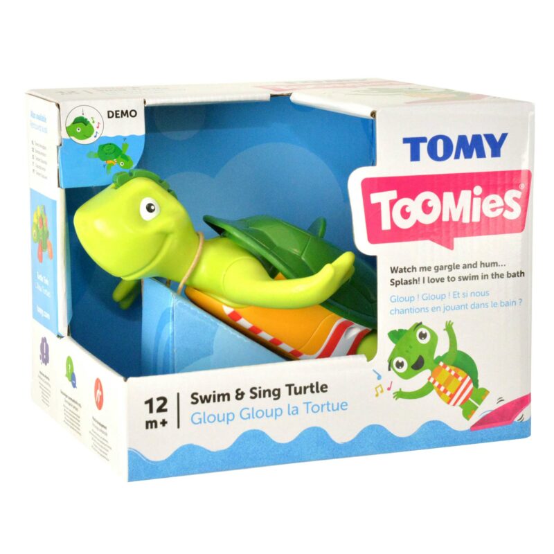 Tomy Toomies Βρεφικό Παιχνίδι Μπάνιου Χελώνα Κολυμπώ Και Τραγουδώ Για 12+ Μηνών 5513780
