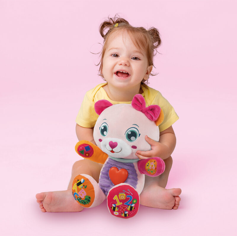 Baby Clementoni Βρεφικό Εκπαιδευτικό Νένα Το Αρκουδάκι Για 6+ Μηνών 4892851