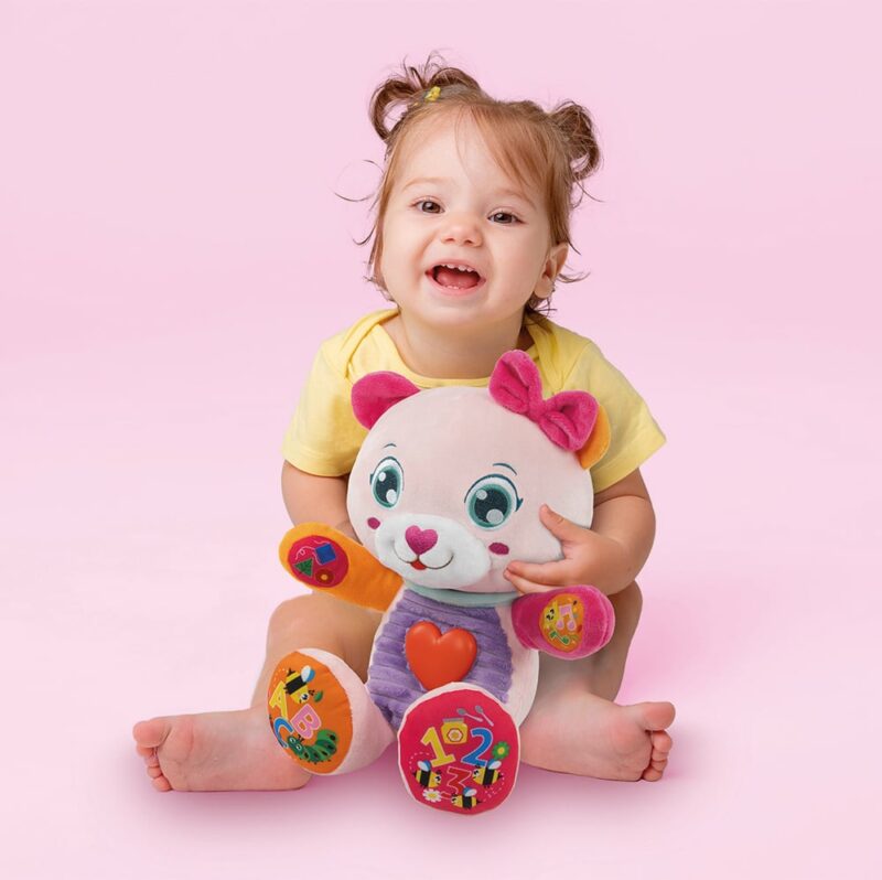 Baby Clementoni Βρεφικό Εκπαιδευτικό Νένα Το Αρκουδάκι Για 6+ Μηνών 5654470