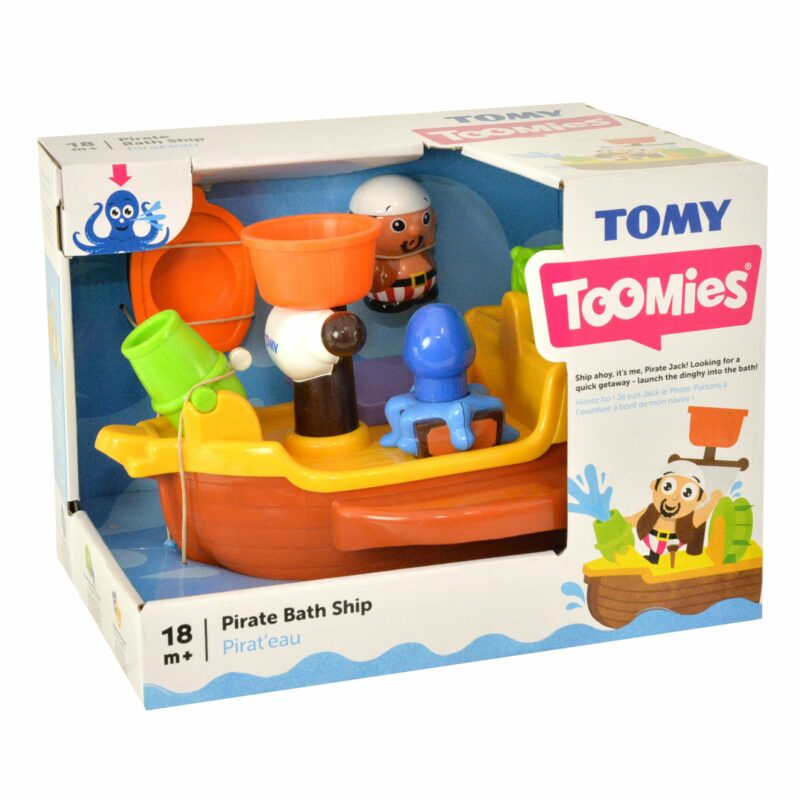 Τomy Toomies Βρεφικό Παιχνίδι Μπάνιου Καράβι Πειρατών Για 18+ Μηνών 5499920