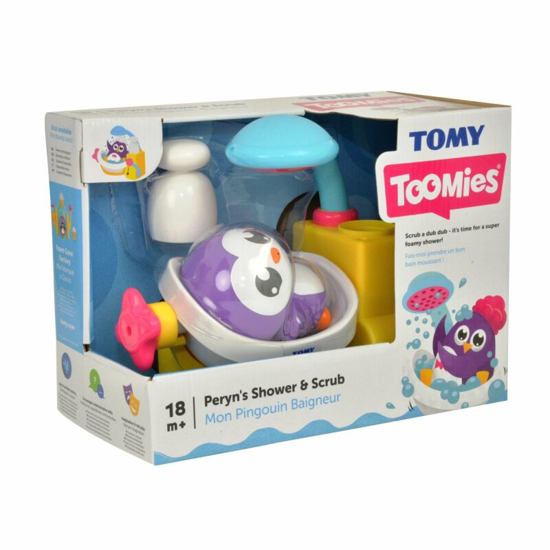 Tomy Toomies Βρεφικό Παιχνίδι Μπάνιου Πιγκουίνος Στο Μπάνιο Για 18+ Μηνών 5637087