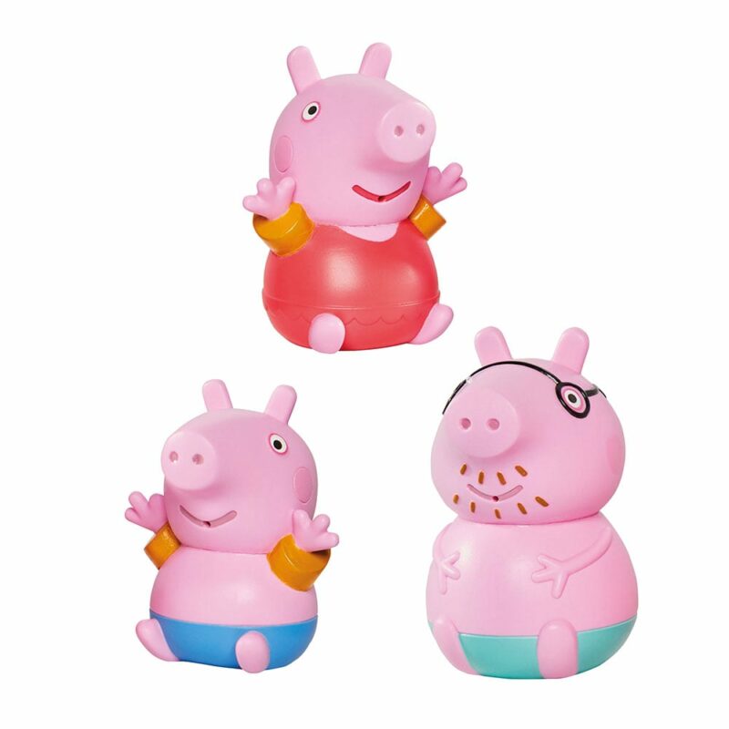 Tomy Toomies Βρεφικό Παιχνίδι Μπάνιου Οικογένεια Peppa Pig Squirters Για 18+ Μηνών 5653605