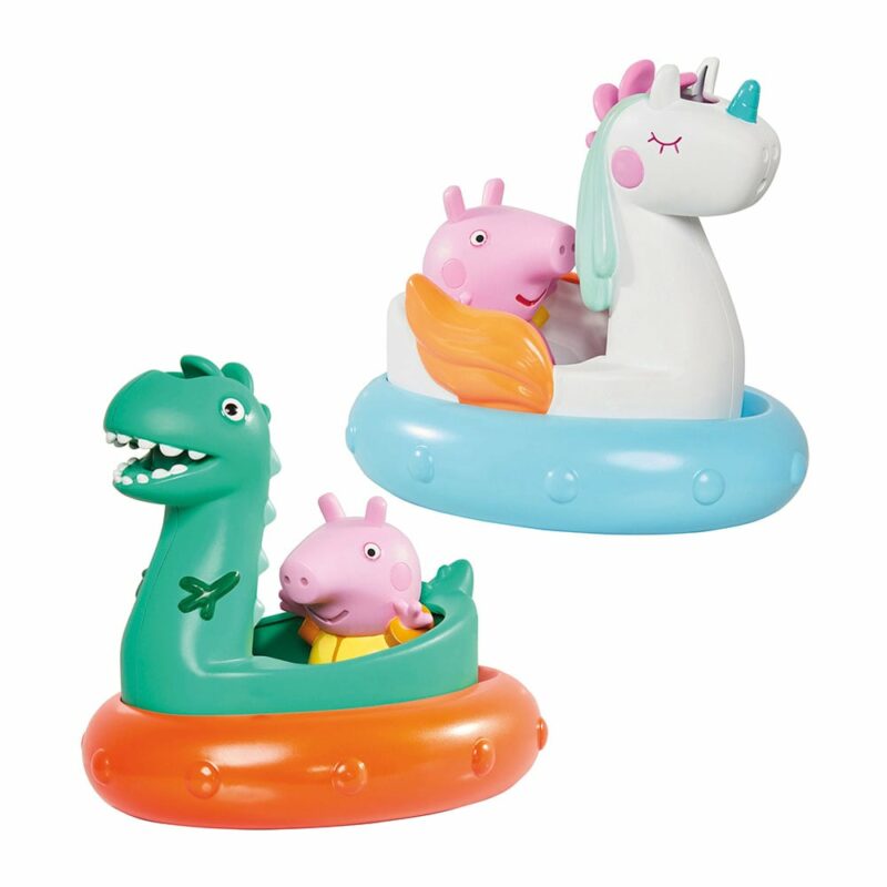 Tomy Toomies Βρεφικό Παιχνίδι Μπάνιου Οικογένεια Peppa Pig Φουσκωτά Σωσίβια Για 18+ Μηνών 5653607