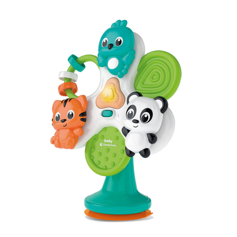 Baby Clementoni Βρεφικό Παιχνίδι Ζωάκια Στο Καρουζέλ Για 6-36 Μηνών 4847569
