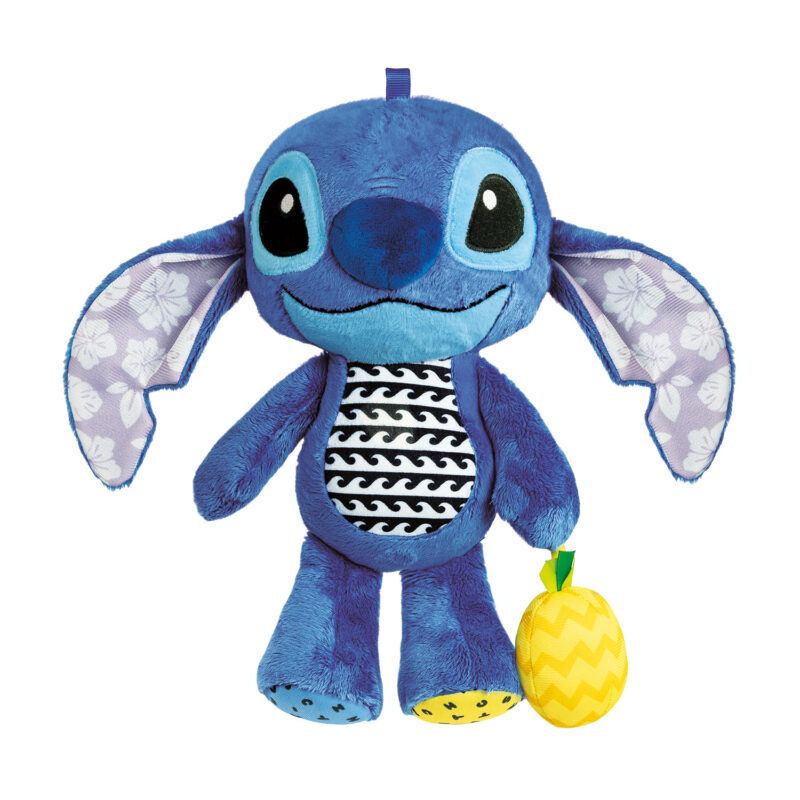 Disney Baby Βρεφική Χνουδωτή Κουδουνίστρα Stitch Για 6+ Μηνών 5050478