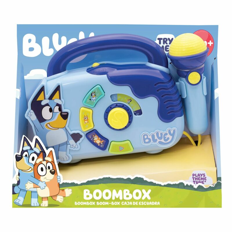 Bluey Βρεφικό Προσχολικό Παιχνίδι Ραδιόφωνο Boombox Για 18+ Μηνών