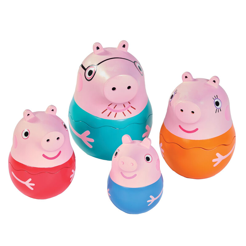 Tomy Toomies Βρεφικό Παιχνίδι Μπάνιου Οικογένεια Peppa Pig στη Φωλιά Για 18+ Μηνών 5654115