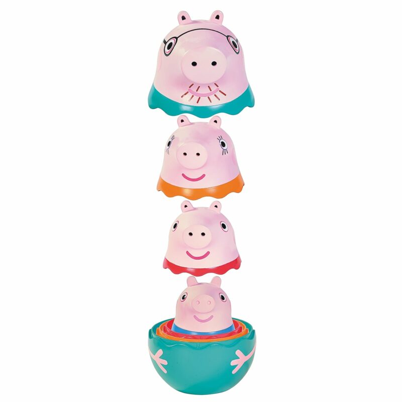 Tomy Toomies Βρεφικό Παιχνίδι Μπάνιου Οικογένεια Peppa Pig στη Φωλιά Για 18+ Μηνών 5654116