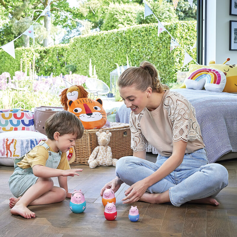 Tomy Toomies Βρεφικό Παιχνίδι Μπάνιου Οικογένεια Peppa Pig στη Φωλιά Για 18+ Μηνών 5654118