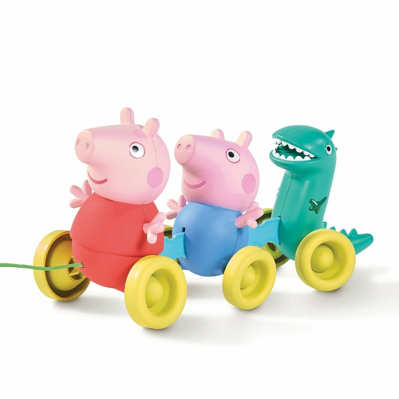 Tomy Toomies Βρεφικό Παιχνίδι Συρόμενο Οικογένεια Peppa Pig Για 18+ Μηνών 5582067