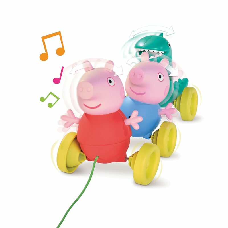 Tomy Toomies Βρεφικό Παιχνίδι Συρόμενο Οικογένεια Peppa Pig Για 18+ Μηνών 5582071