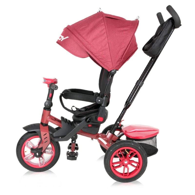 Τρίκυκλο Παιδικό Ποδηλατάκι Air Wheels Speedy Lorelli Red & Black 10050432107
