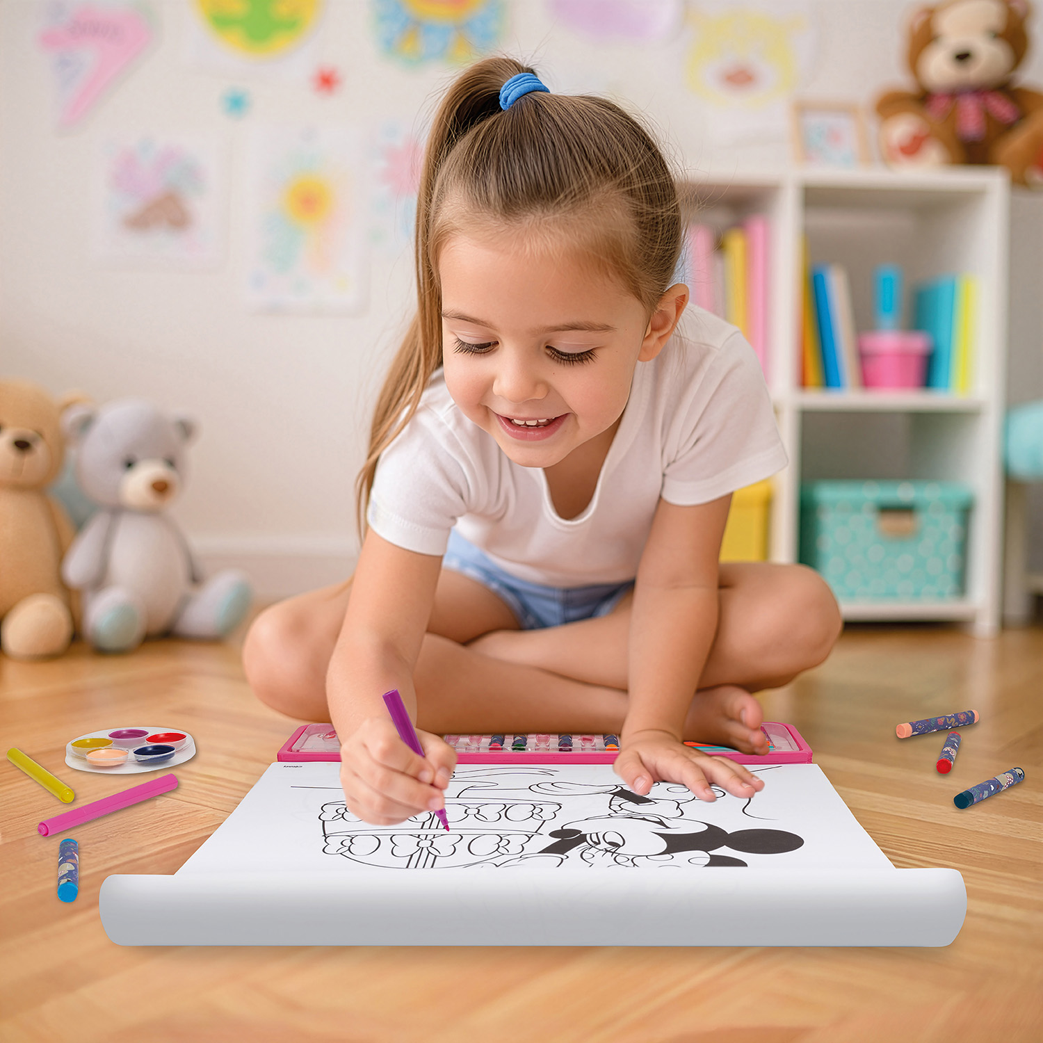 Giga Block Σετ Ζωγραφικής Disney Minnie 5 Σε 1 Για 3+ Χρονών
