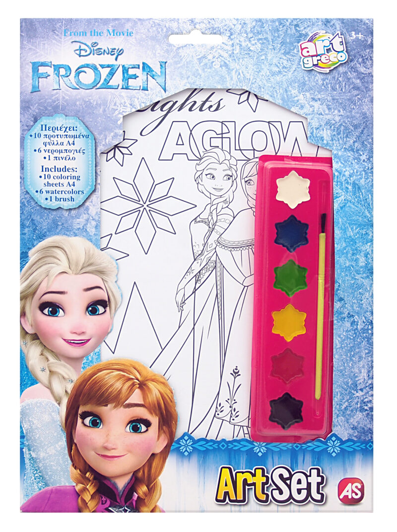 AS Φύλλα Ζωγραφικής Art Set Frozen Για 3+ Ετών 5424205