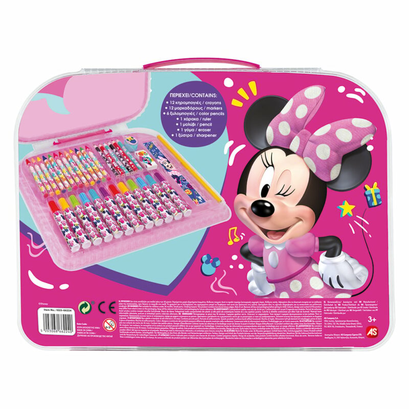 AS Art Case Σετ Ζωγραφικής Disney Minnie Για 3+ Χρονών 5513920