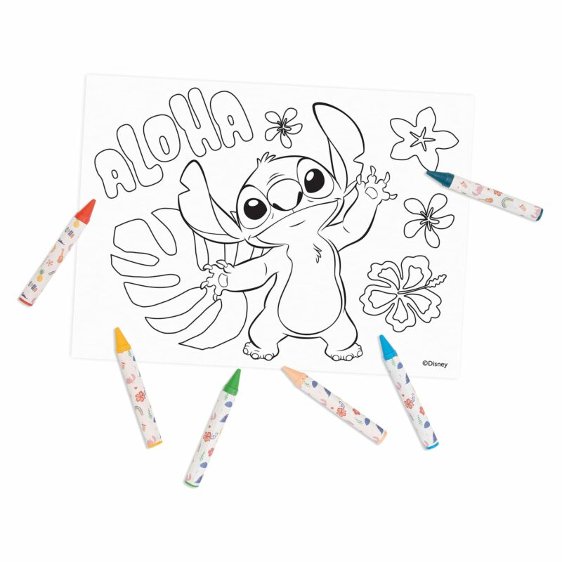 AS Σετ Ζωγραφικής Disney Stitch Σε Διάφανη Τσάντα Για 3+ Χρονών 5684417