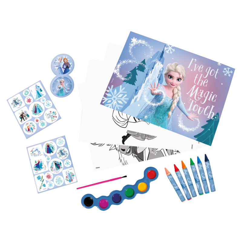 AS Σετ Ζωγραφικής Frozen Icy Adventure με Διάφανη Τσάντα Για 3+ Ετών 5684850