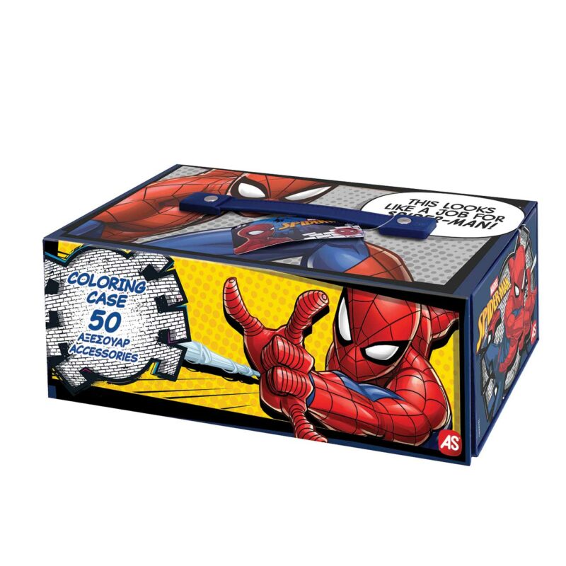 AS Σετ Ζωγραφικής Σε Χάρτινο Βαλιτσάκι Marvel Spider-Man Για 3+ 5684807